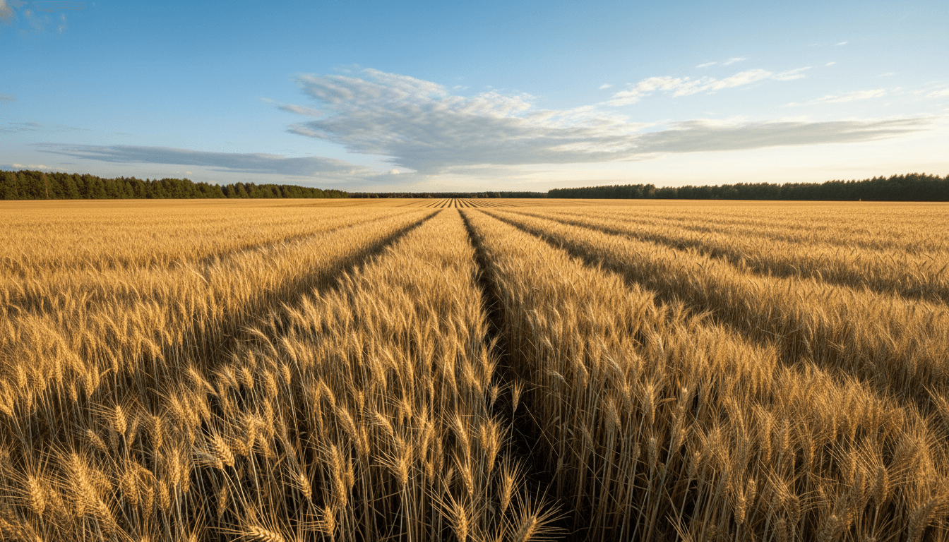 Wheat field background