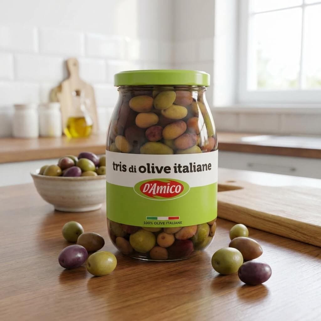 Tris Olive Italiane
